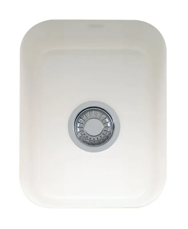 Franke CCK110-13WH Cisterna 14-3/8 x 17-1/8 in. White Undermount Fireclay Bar Sink