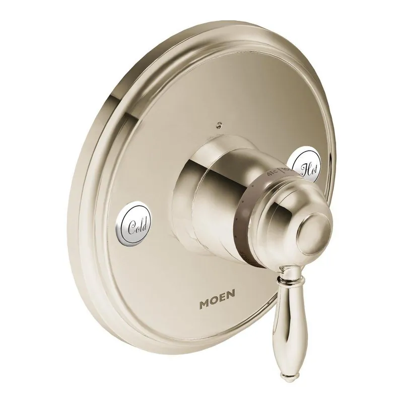 Moen TS32110NL Weymouth Single Handle Thermostatic Valve Trim in Polished Nickel