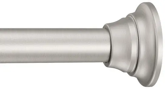 Moen TR1000BN Shower Rod 44 to 72 Adjustable Straight