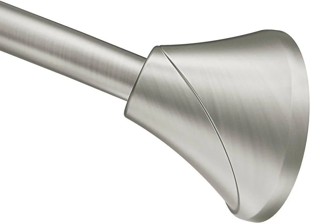 Moen CSR2172BN Iso 60 in. Adjustable Tension Curved Shower Rod
