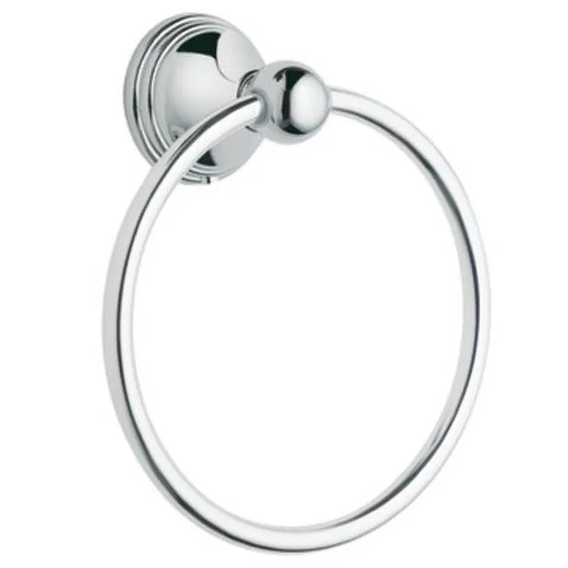 Moen DN8486CH Preston Round Closed Towel Ring in Chrome