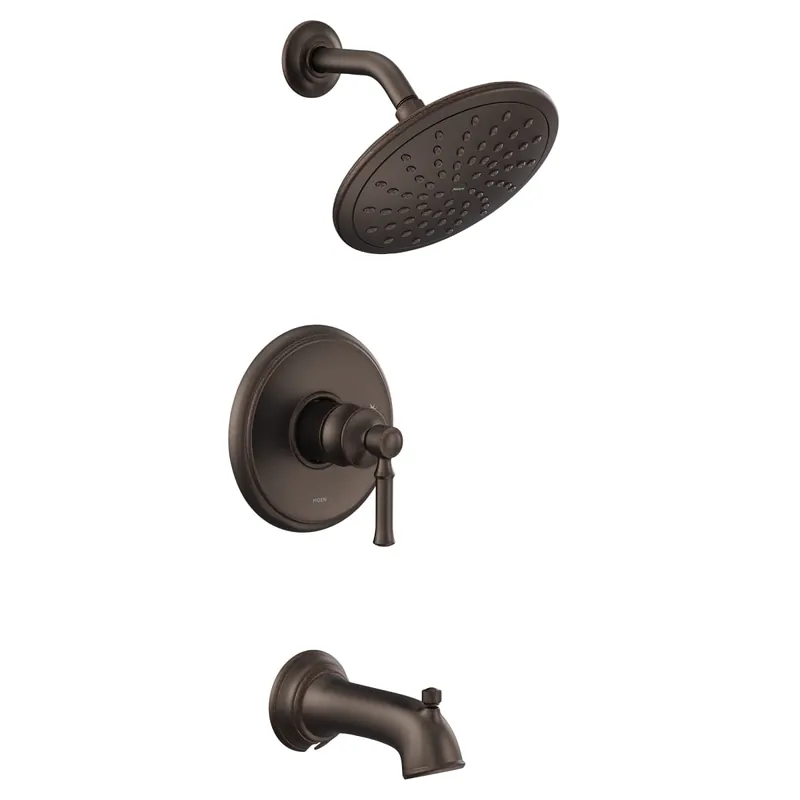 Moen UT2283EPORB Dartmoor M-CORE 2-Series Eco Performance 1-Handle Tub and Shower Trim Kit in Oil Rubbed Bronze