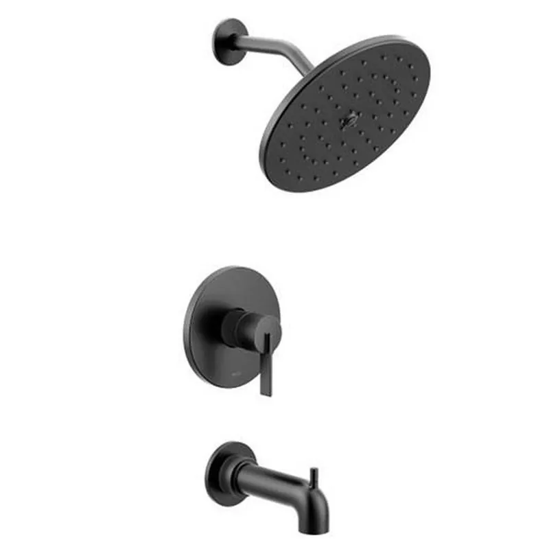 Moen UT3363BL Cia One Handle Single Function Bathtub & Shower Faucet in Matte Black