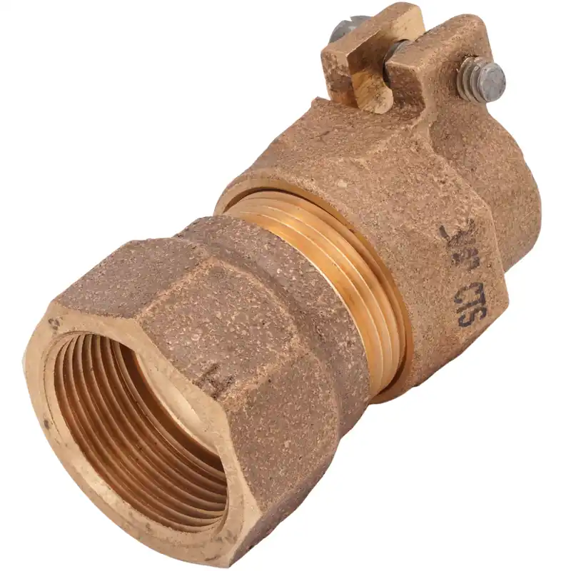 A Y McDonald 5149-180 74755-22 3/4 CTS x Female Flare Adapter