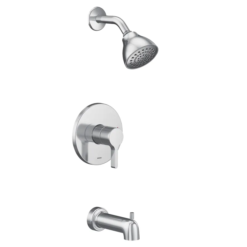 Moen UT2663EP Vichy M-CORE 2-Series Eco Performance 1-Handle Tub and Shower Trim Kit in Chrome