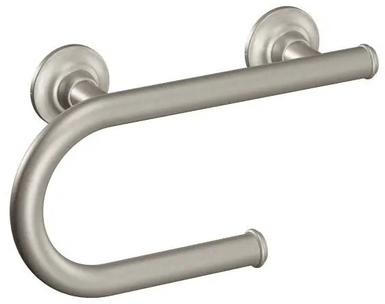 Moen LR2352DBN Designer Grab Bar w/Integrated Paper Holder