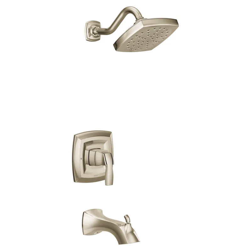 Moen UT3693EPNL Voss M-CORE 3-Series 1-Handle Eco-Performance Tub and Shower Trim Kit in Polished Nickel