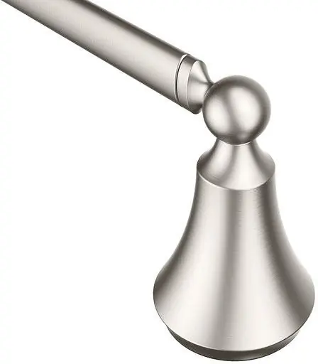 Moen YB5224BN Wynford 24 Inch Towel Bar Brushed Nickel