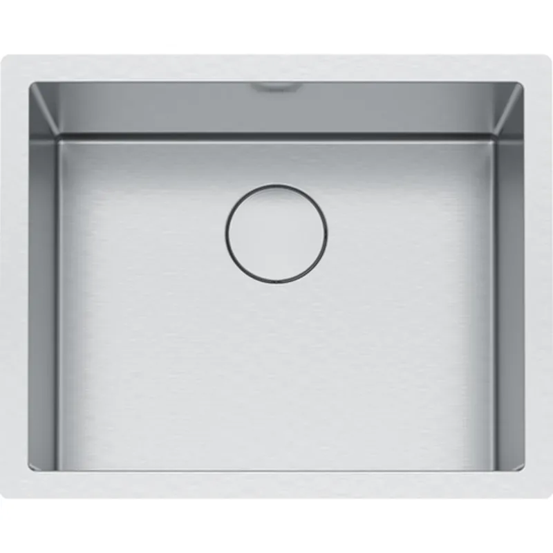 Franke PS2X110-21 Professional 2 23-1/2 x 19-1/2 in No Hole Stainless Steel Single Bowl Undermount Kitchen Sink