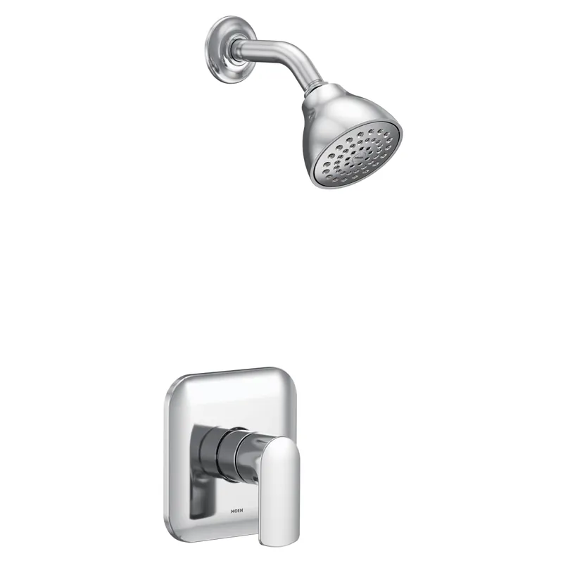 Moen UT2812EP Rizon M-CORE 2-Series Eco Performance 1-Handle Shower Trim Kit in Chrome (Valve Sold Separately)