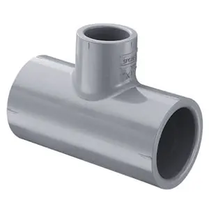 Spears 801-528C 6X2 CPVC Reducing Tee Socket SCH80