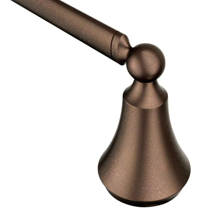 Moen YB5224ORB Wynford 24 in. Towel Bar in Oil Rubbed Bronze