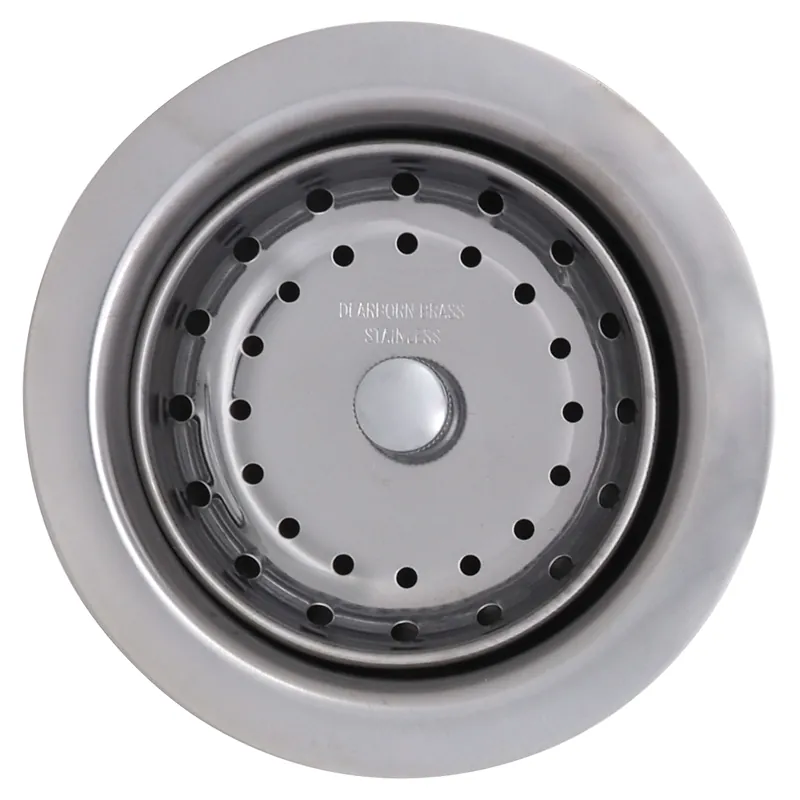 Oatey 15 Snap-N-Tite Sink Basket Strainer With Stainless Steel Body & Basket Locking Cup 3-3/4 Length