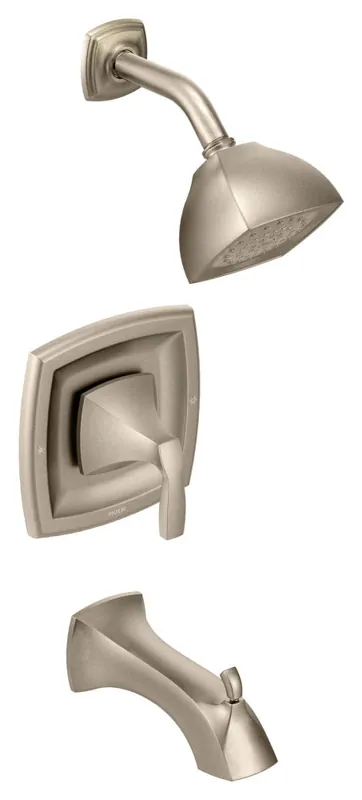 Moen T2693BN Voss Posi-Temp Tub/Shower Trim Kit in Brushed Nickel