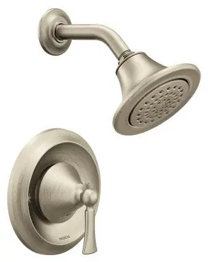Moen T4502BN Wynford Shower Faucet Trim Kit in Brushed Nickel
