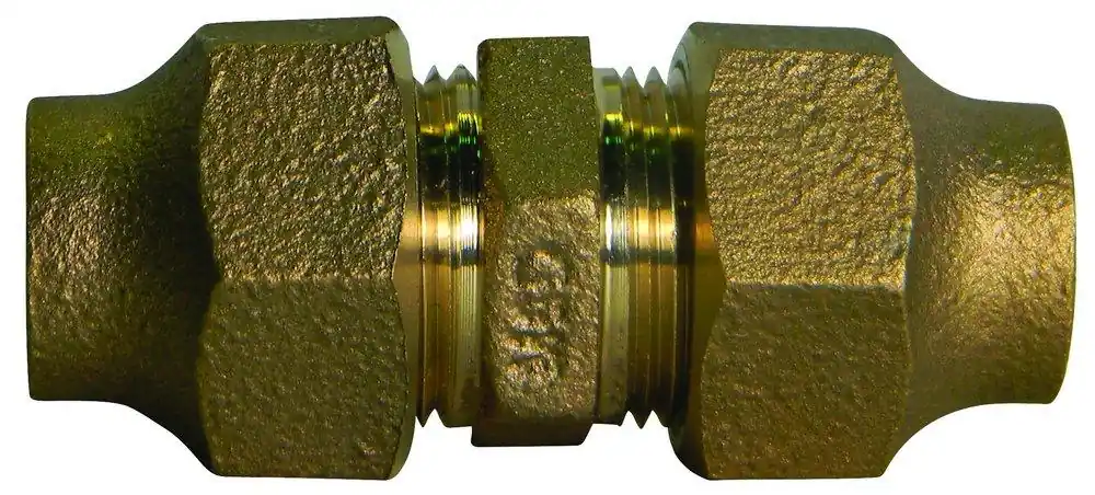 A.Y. McDonald 5121-148 1-1/4 In. Flare Brass Union