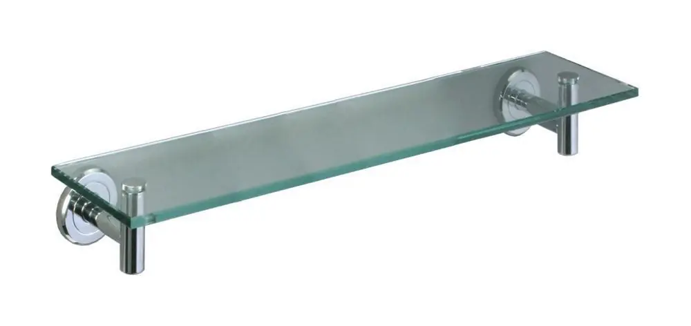 Gatco 4246 Latitude 2 20-13/100 in. Rectangular Shower Shelf in Polished Chrome