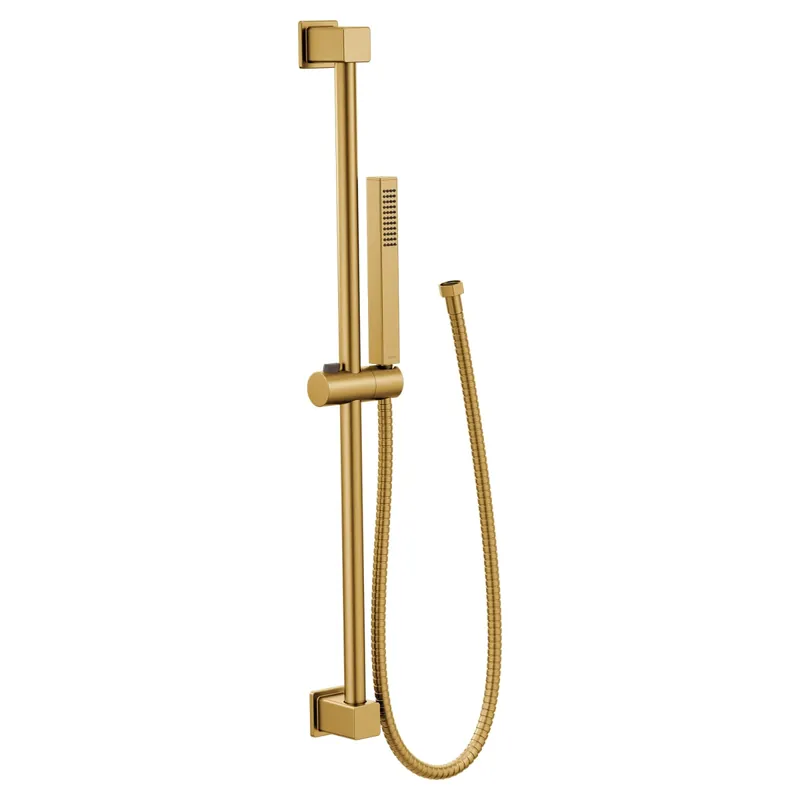 Moen S3880EPBG Brushed Gold Eco-Performance Handshower 1 Function with Slide Bar