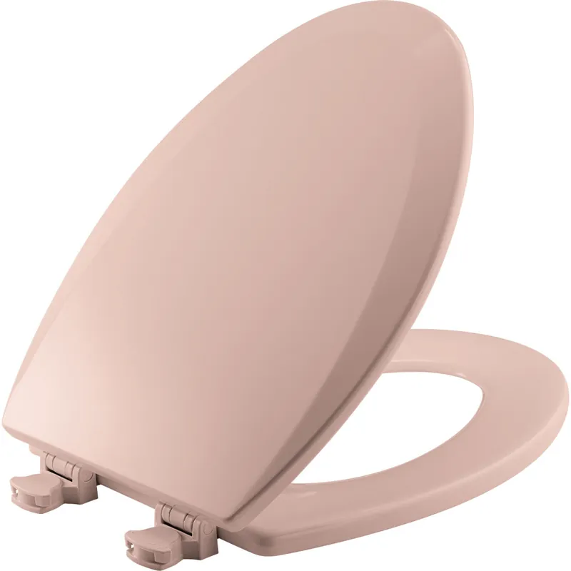 Bemis 1500EC 063 Elongated Closed Front Toilet Seat in Venetian Pink