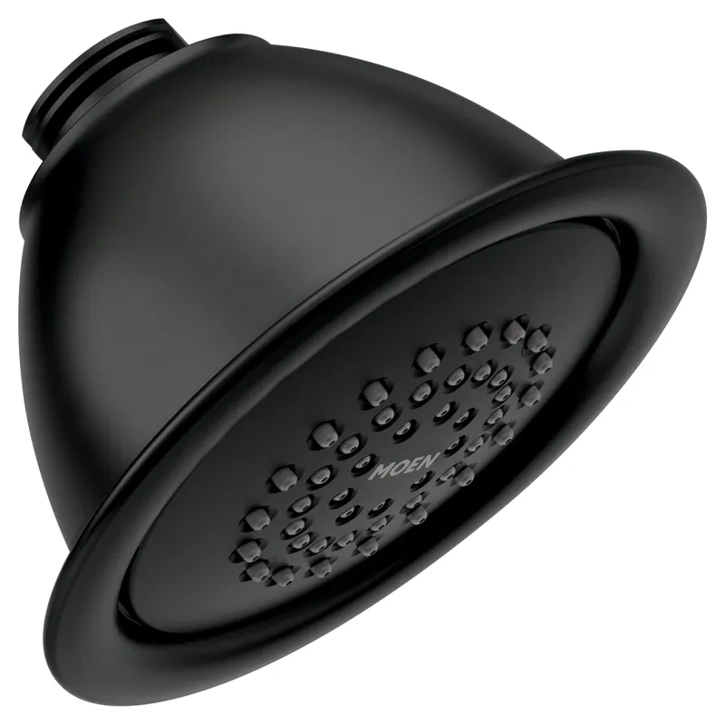 Moen 6371BL Matte Black One-Function 4 Diameter Spray Head Standard