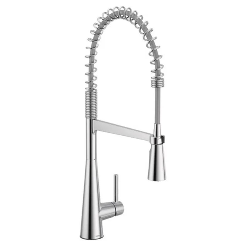 Moen 5925 Sleek Single Handle Pull Down Kitchen Faucet in Chrome