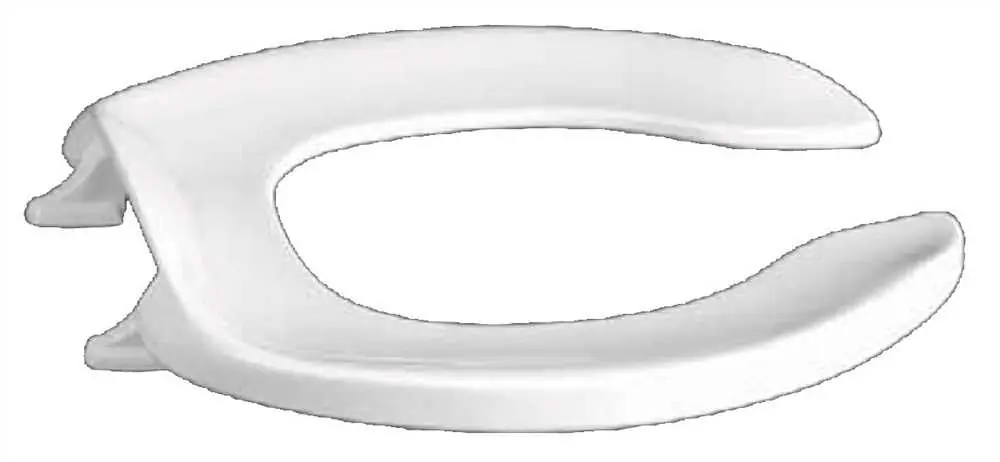 CENTOCO 300CC-001 SEAT 300CC-001 WHT RND OPEN FRONT L/COVER PLASTIC