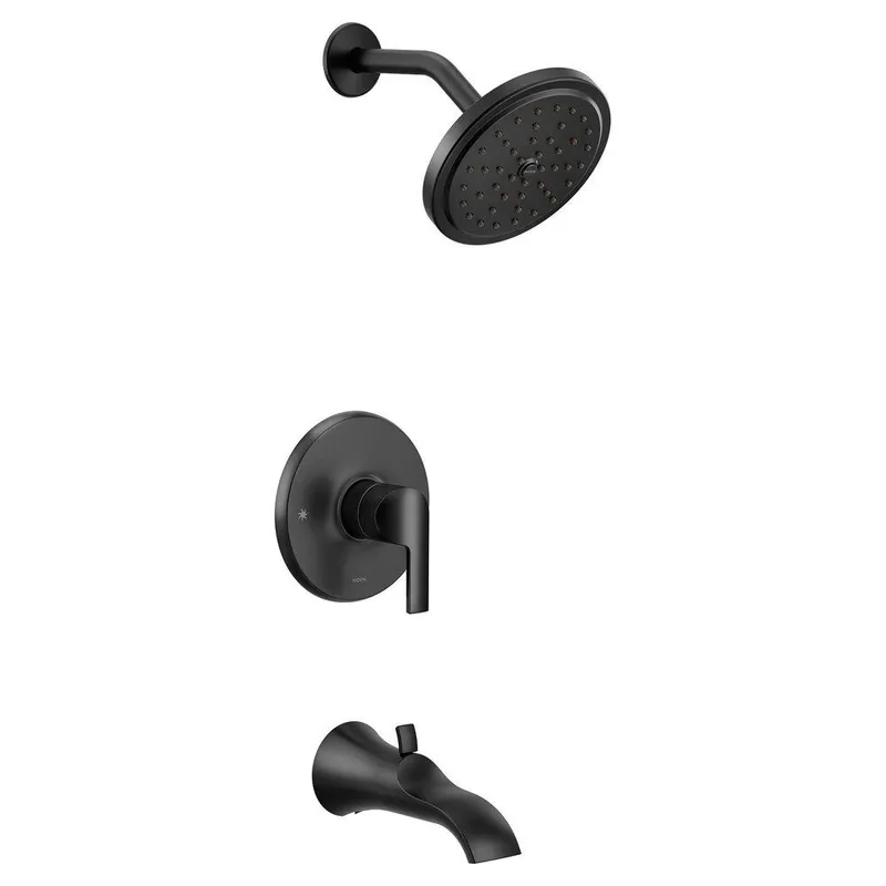 Moen UTS3203EPBL Doux M-Core 3-Series One Handle Eco-Performance Tub and Shower Trim Kit in Matte Black