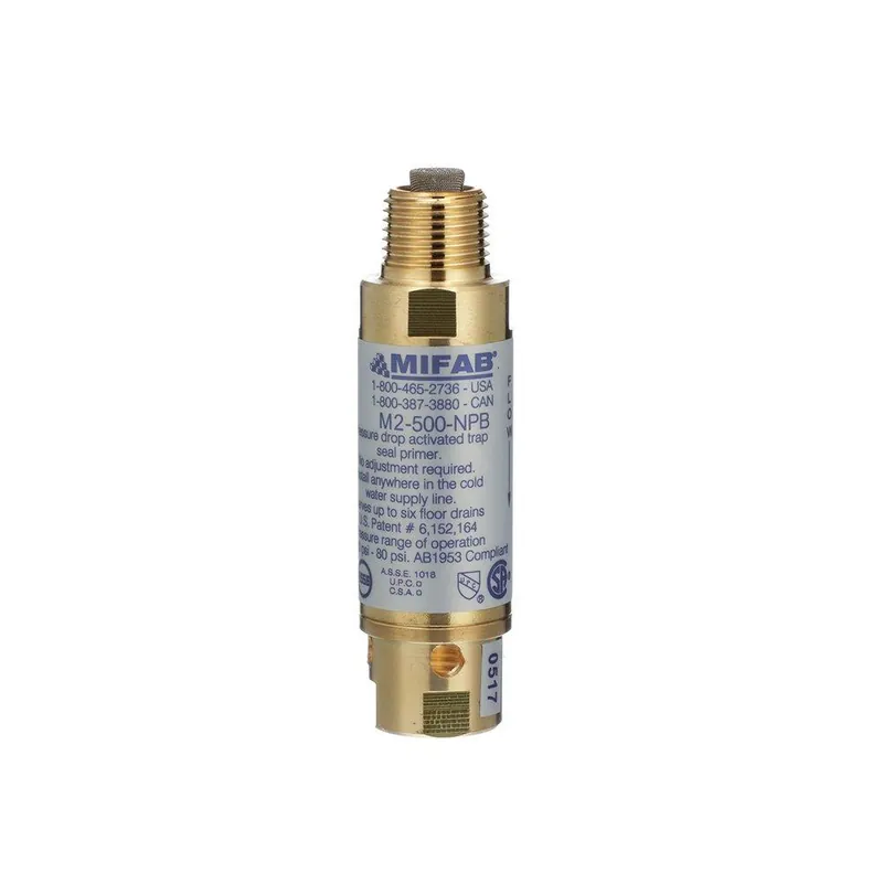 Mifab M2-500 Series 1/2 x 4-1/8 in. Trap Primer Valve