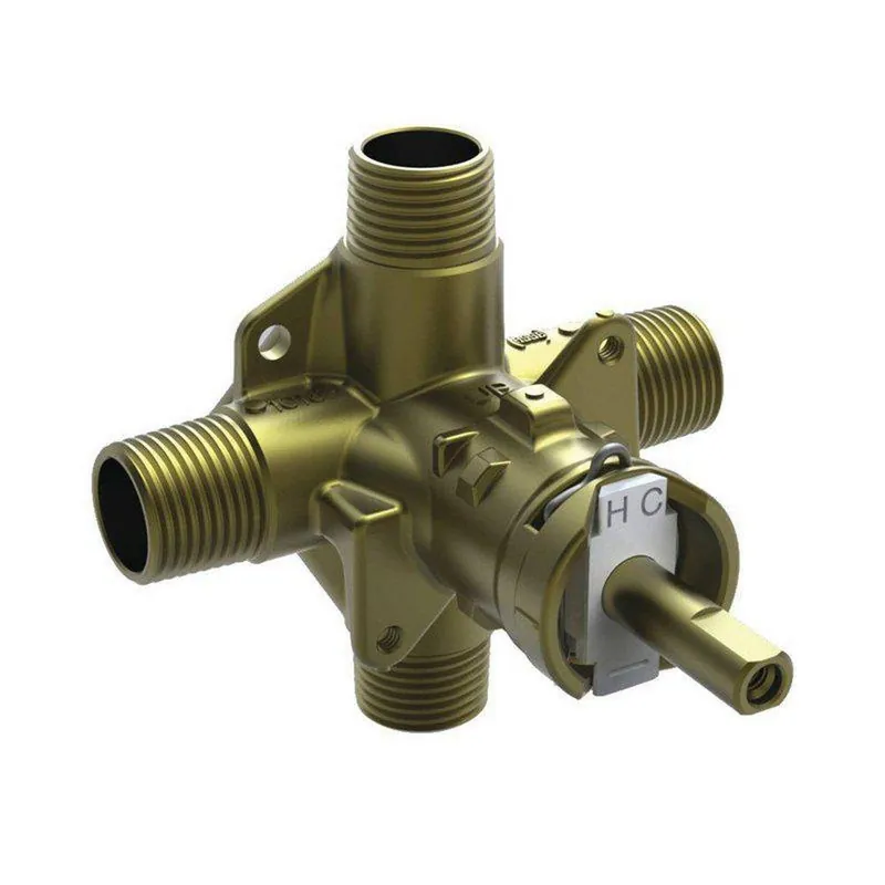 Moen 82510 Posi-Temp 1/2 in. MPT Connection Pressure Balancing Valve with Stops