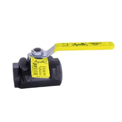 Apollo Valves 73A10424A 3/4 Standard Port Carbon Steel Threaded Ball Valve (30 Cv)