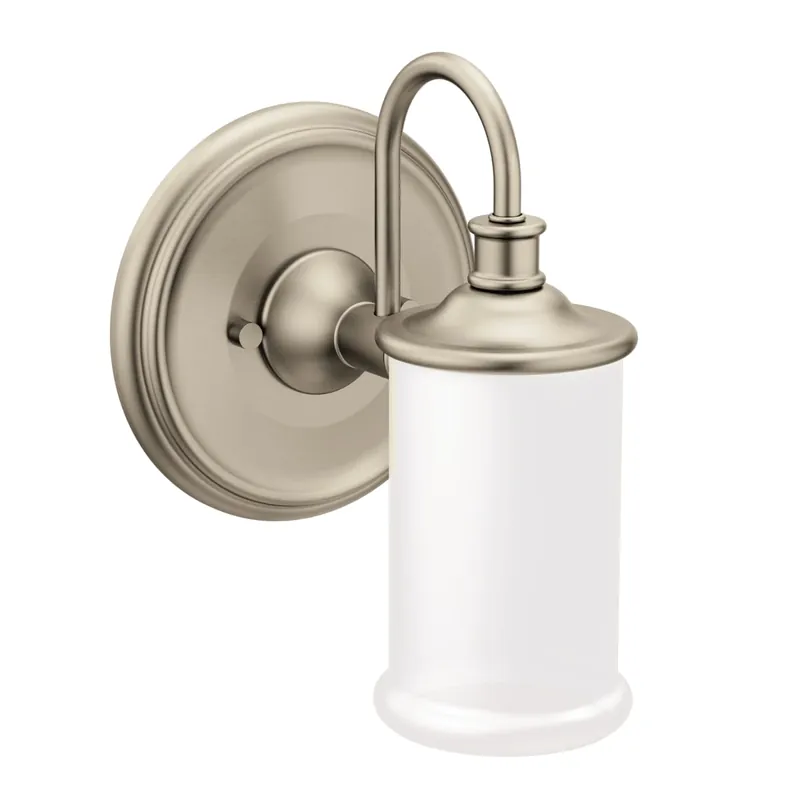 Moen YB6461BN Moen Belfield 1-Light Brushed Nickel Vanity Light
