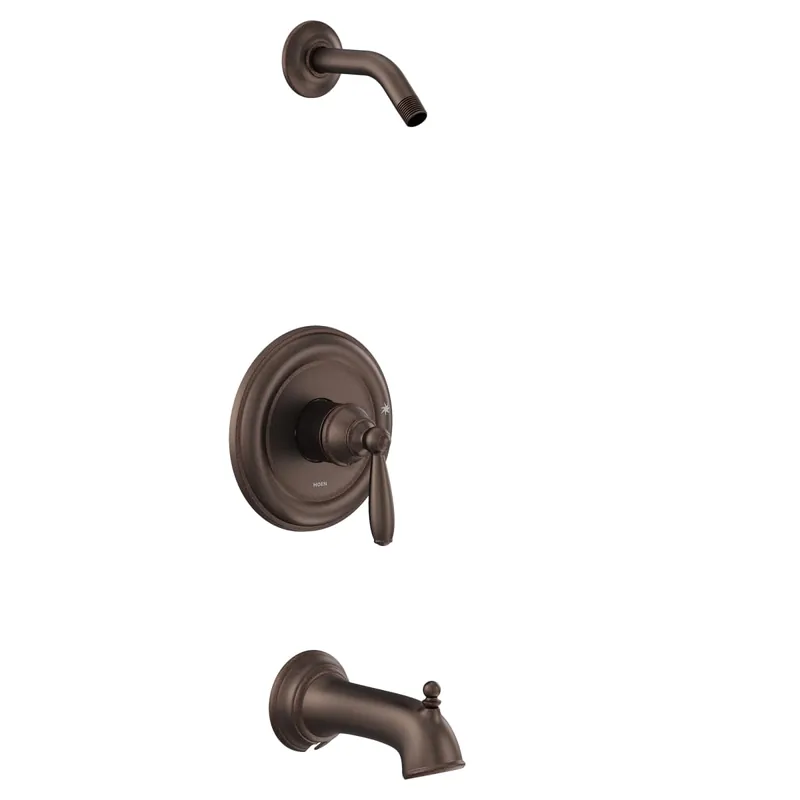 Moen UT2153NHORB Brantford M-CORE 2-Series 1-Handle Tub and Shower Trim Kit in Oil Rubbed Bronze