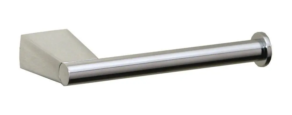 Gatco 4713 Bleu Wall Mount Toilet Tissue Holder in Polished Chrome