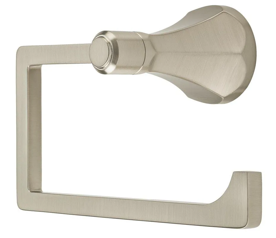 Pfister BRB-DE0K Arterra Rectangular Open Towel Ring in Brushed Nickel