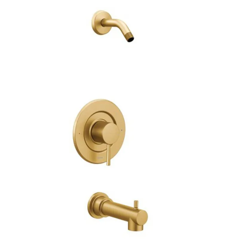 Moen T2193NHBG Align Single Handle Bathtub & Shower Faucet in Brushed Gold (Trim Only)