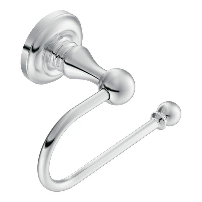 Moen BP6980CH Madison Concealed Mount and Wall Mount Toilet Tissue Holder in Polished Chrome