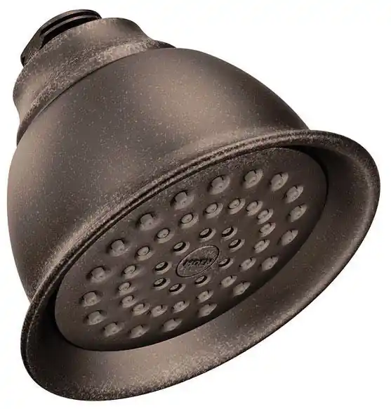 Moen 6302ORB Shower Head Oil Rubbed Bronze 2.5 GPM 4-3/8 Diameter Standard