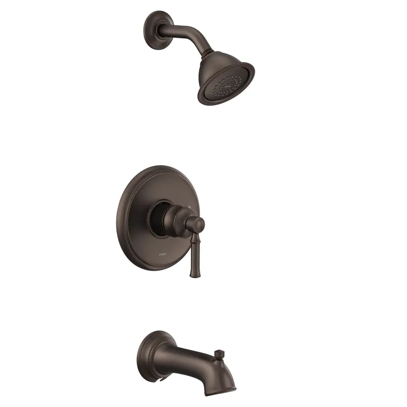 Moen UT2183EPORB Dartmoor M-CORE 2-Series Eco Performance 1-Handle Tub and Shower Trim Kit in Oil Rubbed Bronze (Valve Sold Separately)