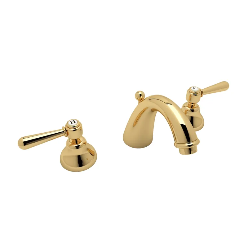 Rohl A2707LMIB-2 Verona™ Widespread Lavatory Faucet in Italian Brass