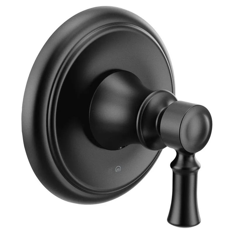 Moen UT2031BL Dartmoor Single Handle Diverter Valve Trim in Matte Black