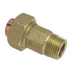 NIBCO BF6025L UNION 3/4 IN NOMINAL C X MNPT END STYLE PERFORMANCE BRONZE