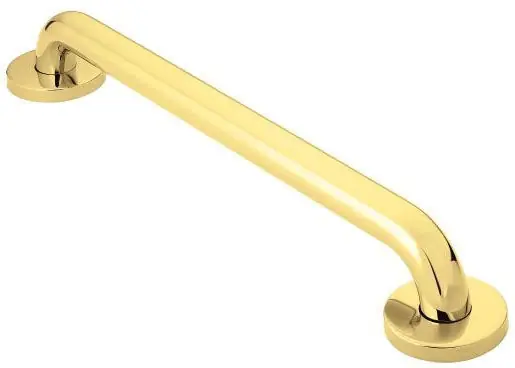 Moen R8724PB Home Care Grab Bar 24 in. Polished Brass