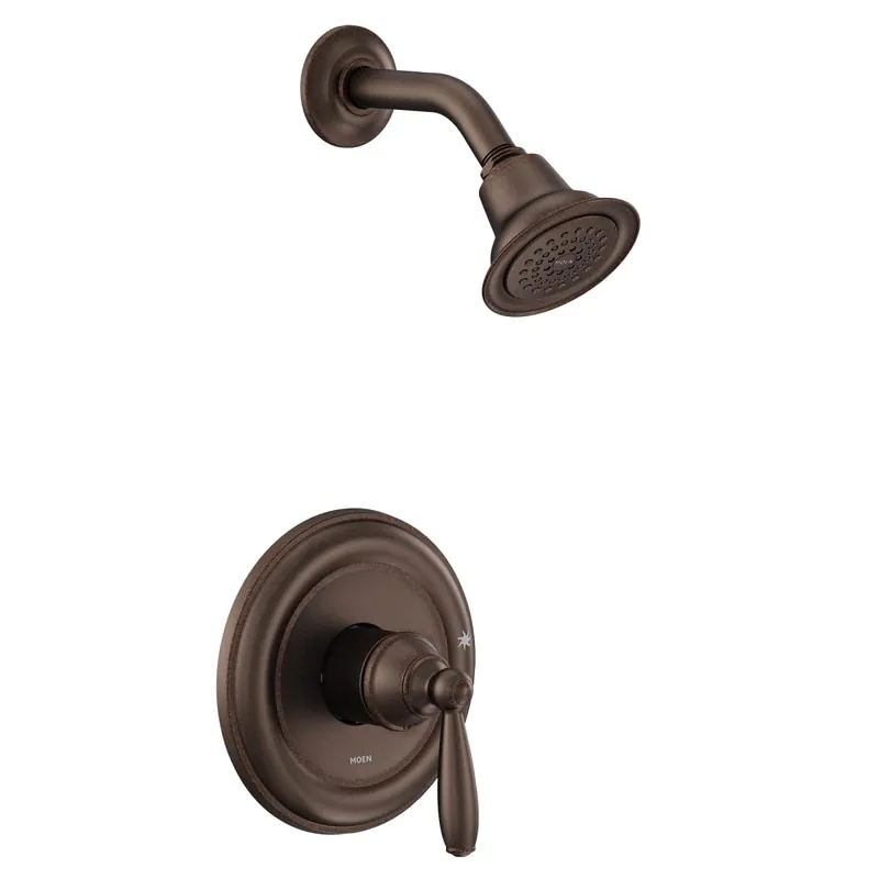 Moen UT2152EPORB Brantford M-CORE 2-Series Eco Performance 1-Handle Shower Trim Kit in Oil Rubbed Bronze