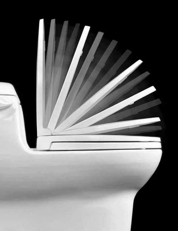 Centoco Manufacturing 1700SC-001 Elongated Close Front Toilet Seat in White