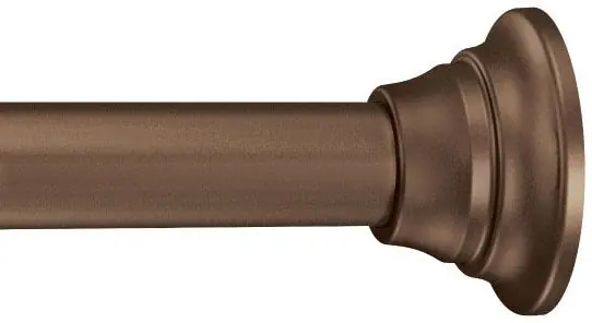 Moen TR1000OWB Tension Shower Rod Old World Bronze 44 to 72