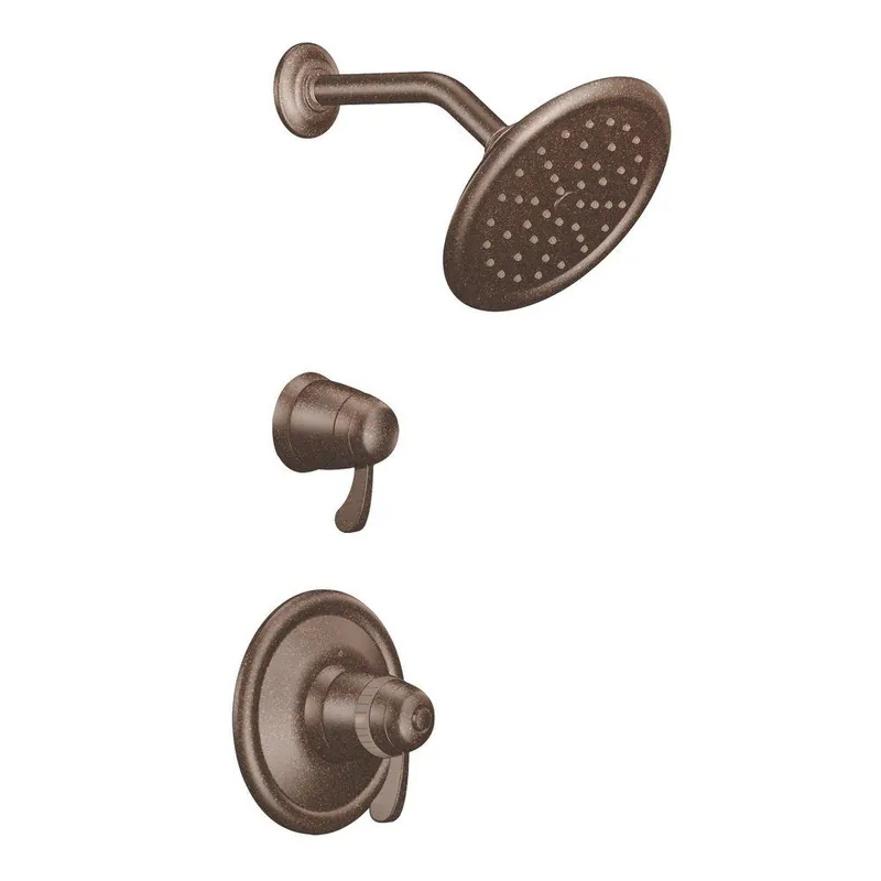 Moen TS3400ORB ExactTemp Two Handle Single Function Shower Faucet in Oil Rubbed Bronze (Trim Only)