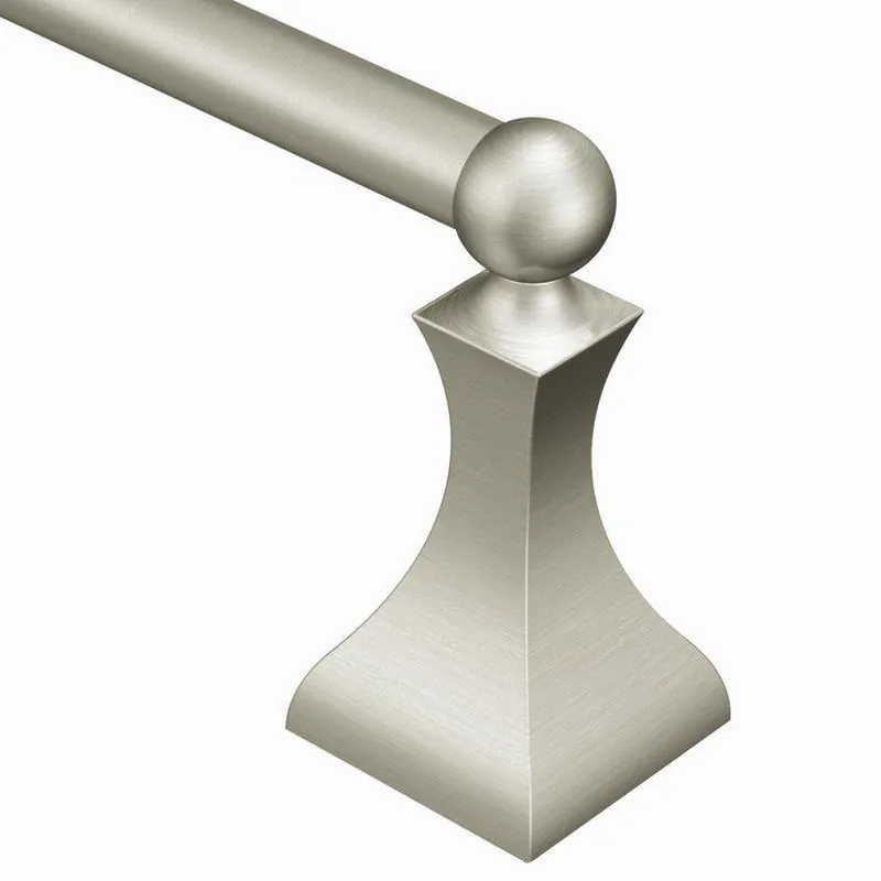 Moen DN8324BN Retreat 24 in. Towel Bar in Spot Resist Brushed Nickel