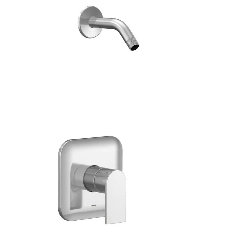 Moen UT2472NH Genta Single Handle Shower Faucet in Chrome (Trim Only)