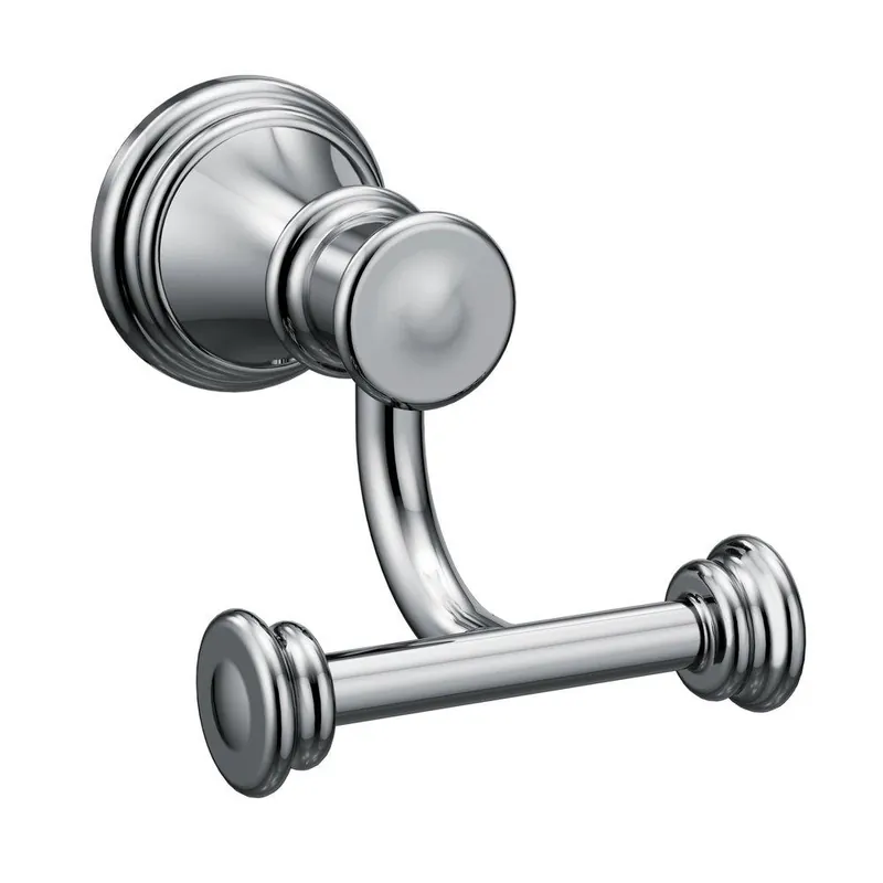 Moen YB6403CH Belfield Double Robe Hook in Chrome