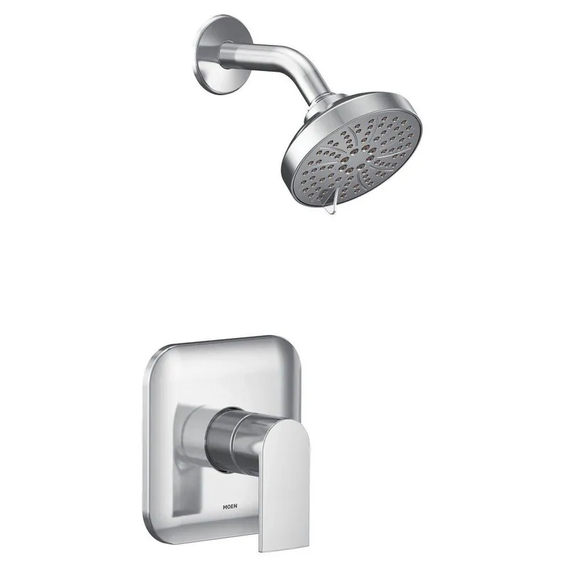 Moen UT2472EP Genta Single Handle Multi Function Shower Faucet in Chrome (Trim Only)